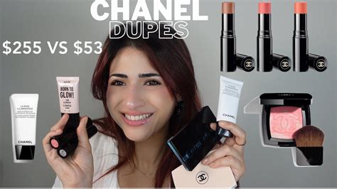 chanel makeup dupes